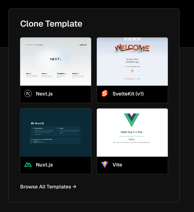 vercel-templates